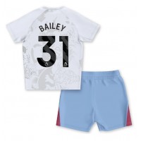 Fotbalové Dres Aston Villa Leon Bailey #31 Dětské Venkovní 2023-24 Krátký Rukáv (+ trenýrky)